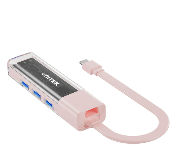 Unitek Hub Dwukierunkowy USB-C/USB-A - 4x USB-A - 1291392 - zdjęcie 3